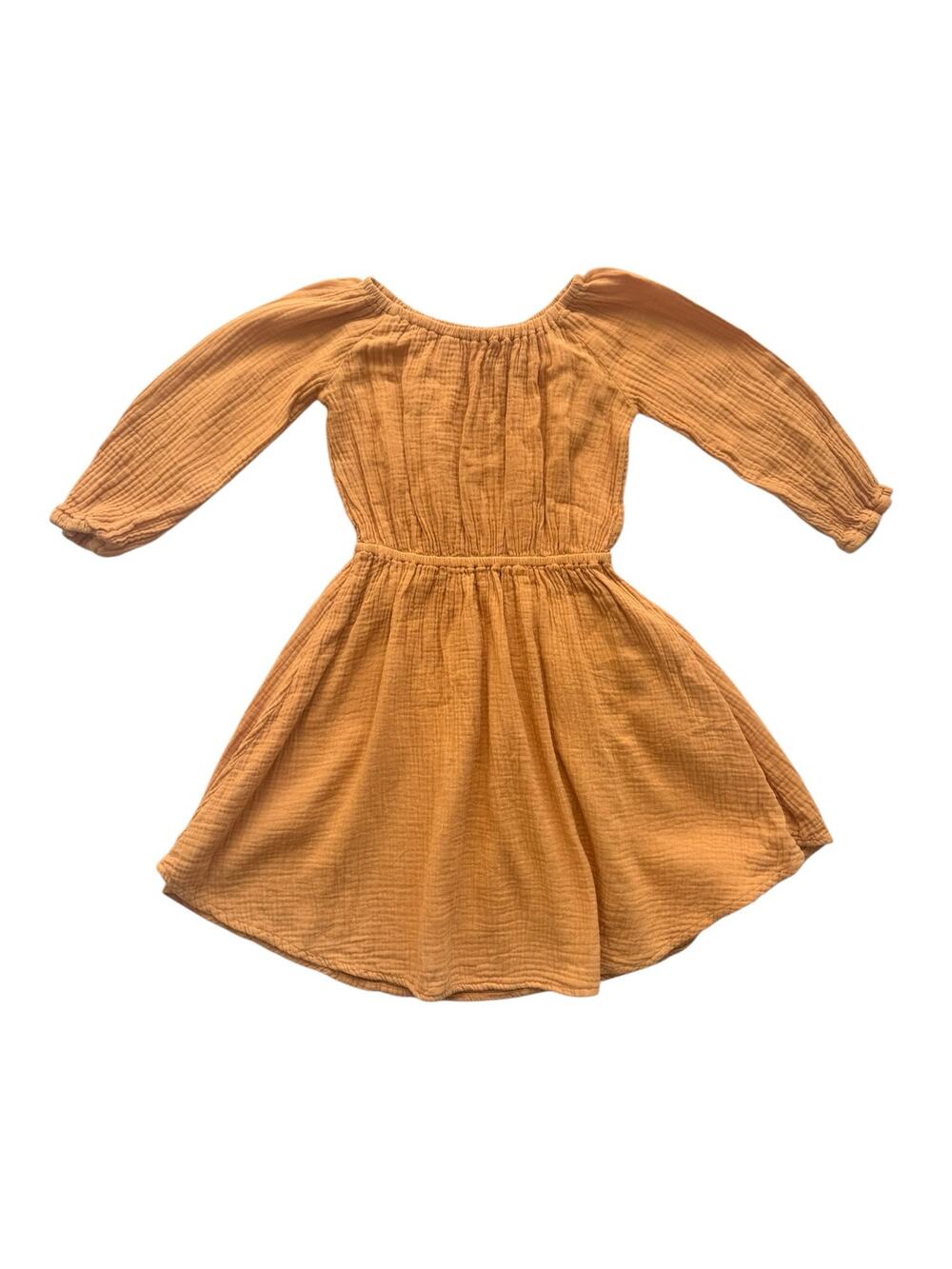 Alice + Ames Muslin Mae Dress In Honey Size 6